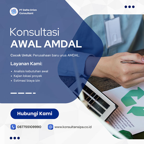 konsultasi awal amdal by pt delta orion konsultan