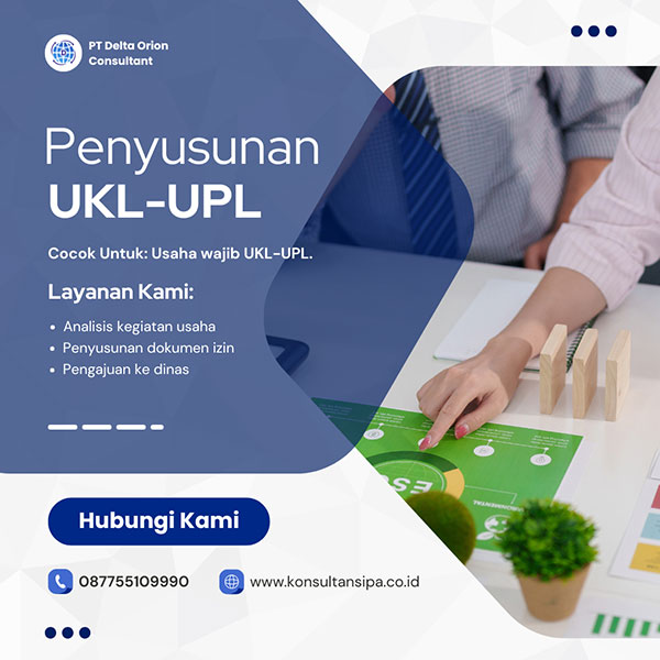 penyusunan ukl upl by pt delta orion konsultan