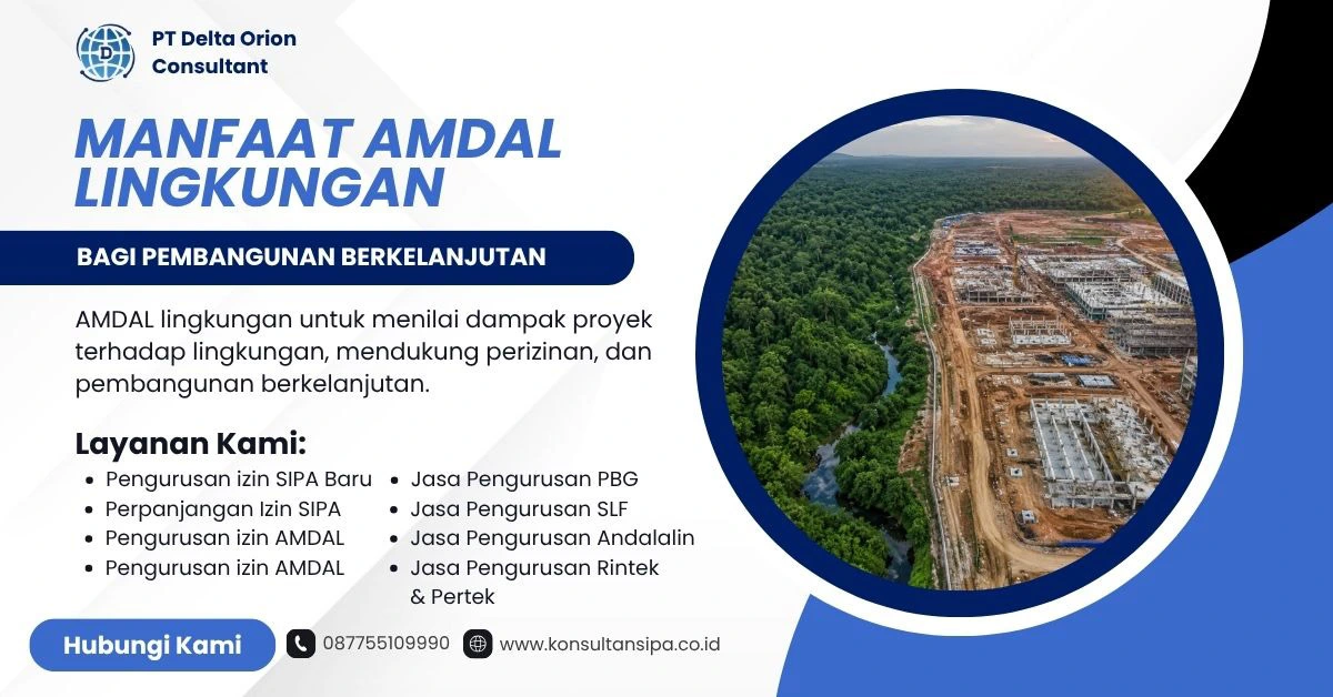 AMDAL lingkungan mendukung pembangunan berkelanjutan
