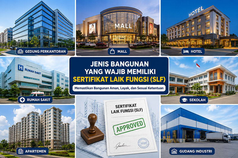 bangunan sertifikat laik fungsi SLF