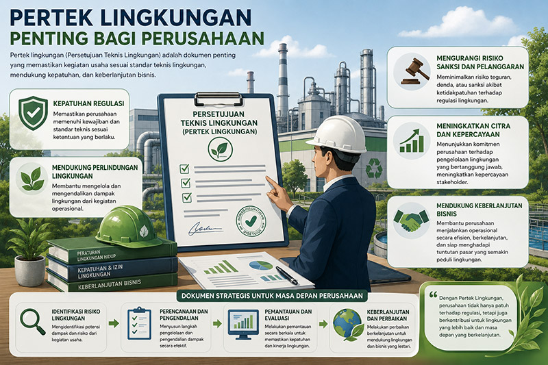 Pertek Lingkungan bagi perusahaan